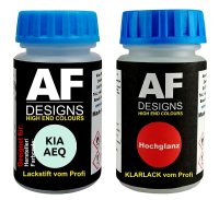 Lackstift für KIA AEQ Aqua Mint + Klarlack je 50ml...