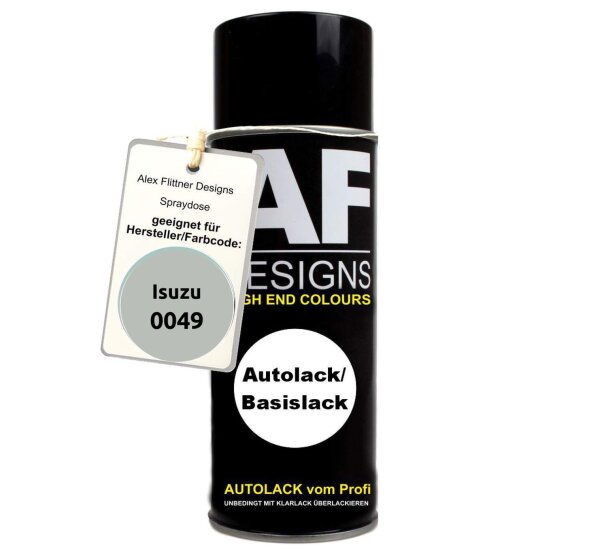 Für Isuzu 0049 Matterhorn Silver Metallic Spraydose Basislack Sprühdose 400ml