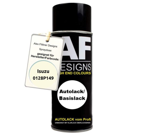 Für Isuzu 0128P149 Misty White Spraydose Basislack Sprühdose 400ml