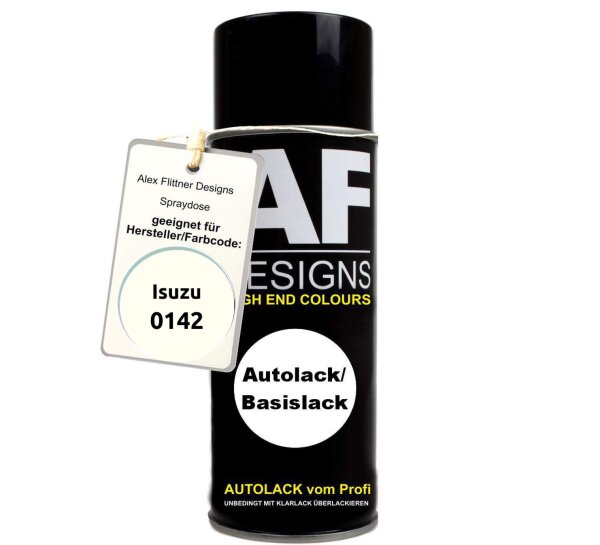 Für Isuzu 0142 Cameo White Spraydose Basislack Sprühdose 400ml