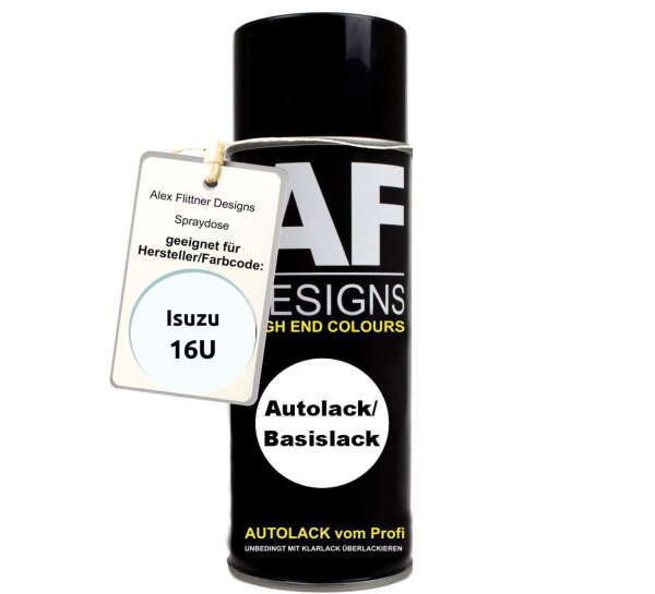 Für Isuzu 16U White Spraydose Basislack Sprühdose 400ml