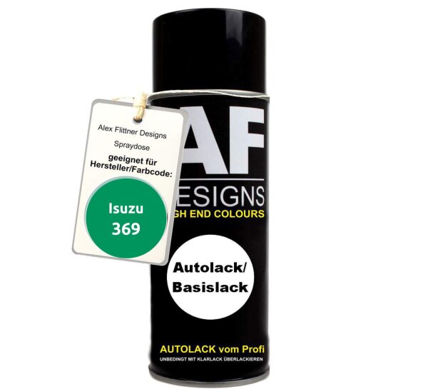 Für Isuzu 369 Meadow Green Spraydose Basislack Sprühdose 400ml