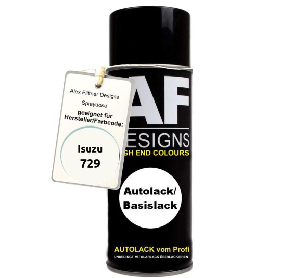 Für Isuzu 729 Arc White Spraydose Basislack Sprühdose 400ml