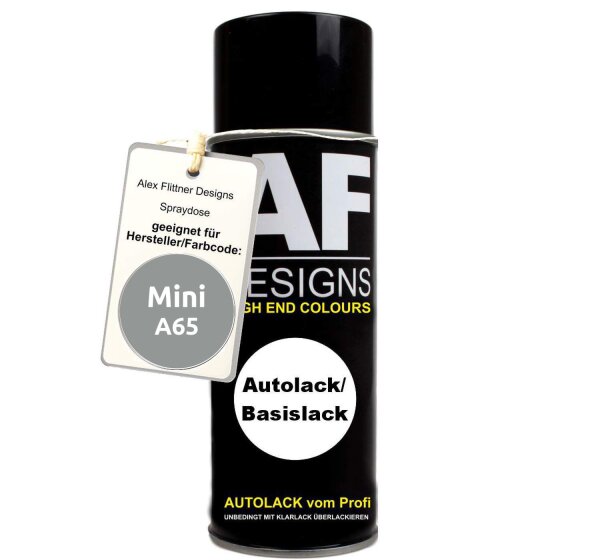Für Mini A65 Bright Silver Steel Metallic Spraydose Basislack Sprühdose 400ml