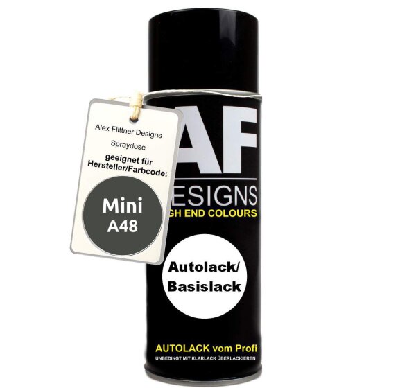 Für Mini A48 Royal Grey Metallic Spraydose Basislack Sprühdose 400ml