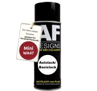 Für Mini WA47 Solar Red Metallic Spraydose Basislack...