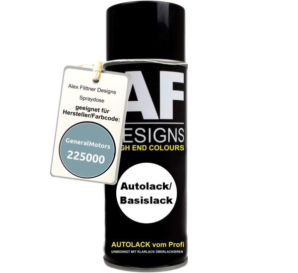 Für GeneralMotors 225000 Light Blue Metallic Spraydose Basislack Sprühdose 400ml