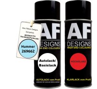 Spraydose für Hummer 269662 Pastel Blue Basislack...