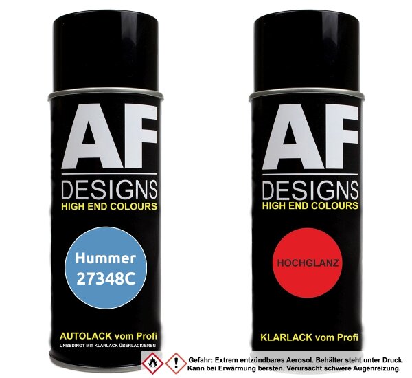Spraydose für Hummer 27348C Light Stellar Blue Basislack Klarlack Sprühdose 400ml