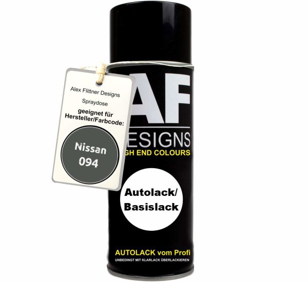 Für Nissan 094 Slate Grey Spraydose Basislack Sprühdose 400ml