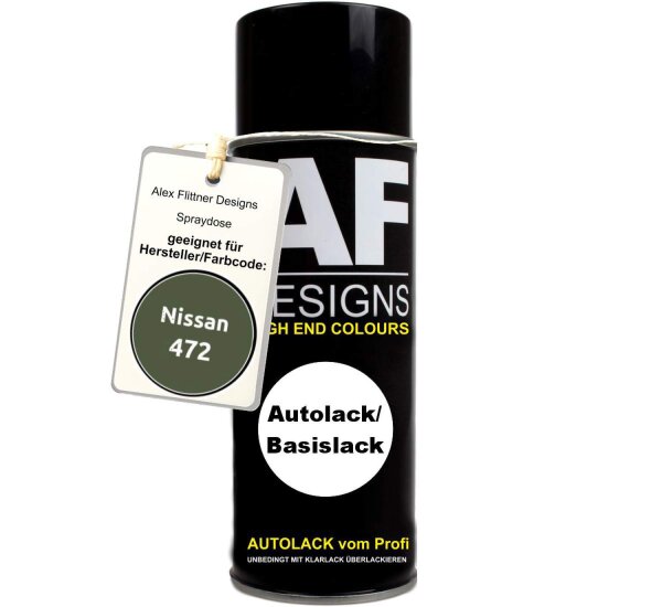 Für Nissan 472 Dark Green Spraydose Basislack Sprühdose 400ml