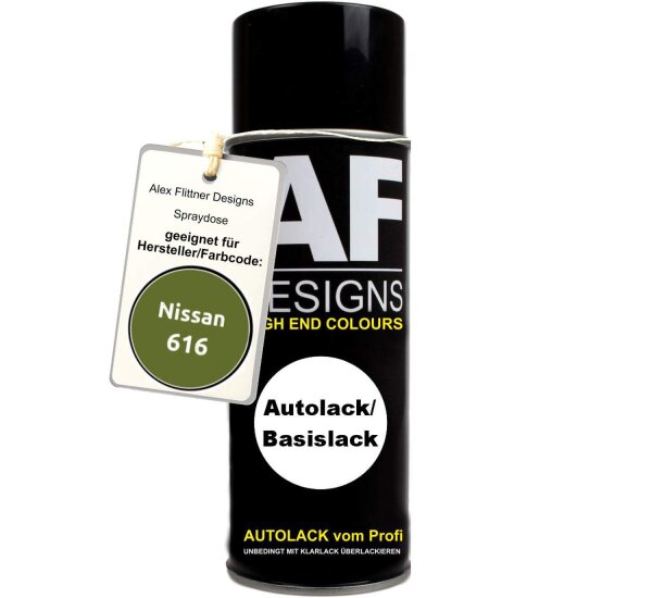 Für Nissan 616 Olive Green Spraydose Basislack Sprühdose 400ml