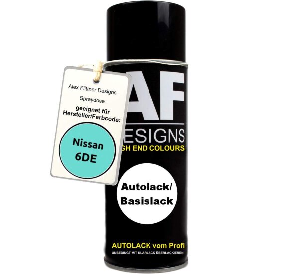Für Nissan 6DE Waterfall Green Metallic Spraydose Basislack Sprühdose 400ml