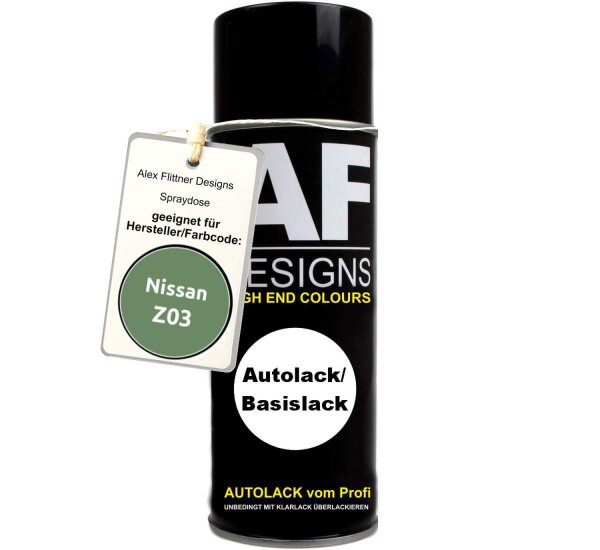 Für Nissan Z03 Fjord Metallic Spraydose Basislack Sprühdose 400ml