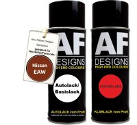 Spraydose für Nissan EAW Orange Perl Metallic Basislack Klarlack Sprühdose 400ml