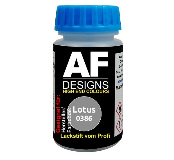 Lackstift für Lotus 0386 Silver Metallic schnelltrocknend Tupflack Autolack