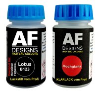 Lackstift für Lotus B123 Phantom Black + Klarlack je...