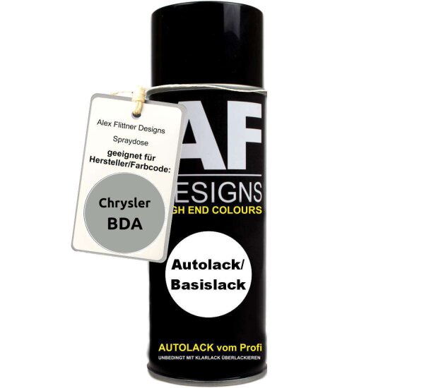 Für Chrysler BDA Pastel Slate Grey Spraydose Basislack Sprühdose 400ml