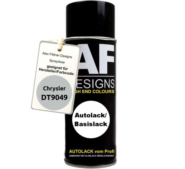 Für Chrysler DT9049 Radiant Silver Metallic Spraydose Basislack Sprühdose 400ml