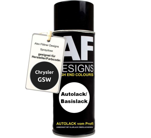 Für Chrysler GSW Dark Carbon Pearl Spraydose Basislack Sprühdose 400ml