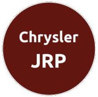 Für Chrysler JRP Deep Cherry Red Cryst. Pearl...