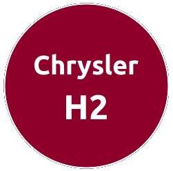 Für Chrysler H2 Candy Apple Red Metallic Spraydose Basislack Sprühdose 400ml