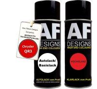 Spraydose für Chrysler QR3 Flash Red Basislack...