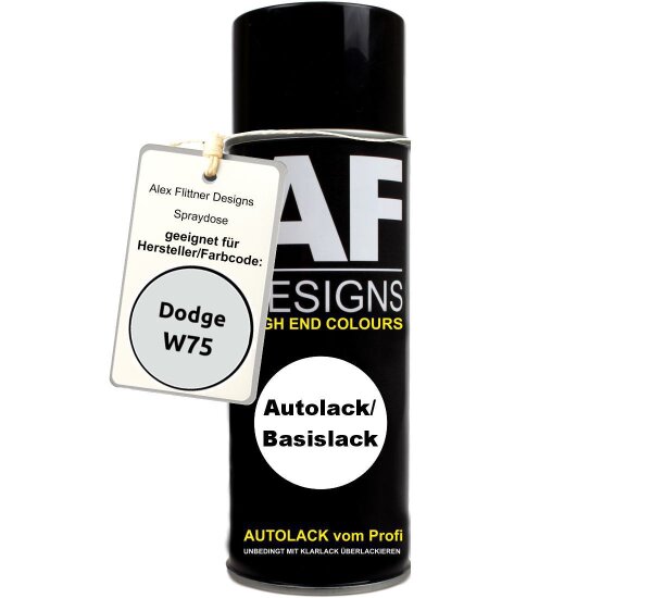 Für Dodge W75 White Pearl Spraydose Basislack Sprühdose 400ml