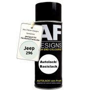 Autolack Spraydose für Jeep 296 White Basislack...