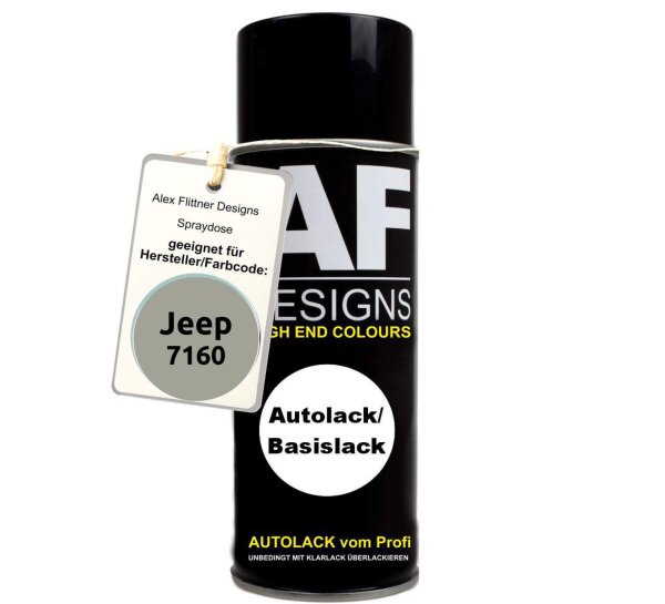 Für Jeep 7160 Stone Gray Spraydose Basislack Sprühdose 400ml