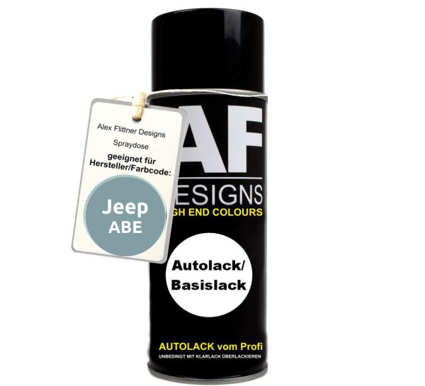 Für Jeep ABE Butane L. Blue Pearl Metallic Spraydose Basislack Sprühdose 400ml