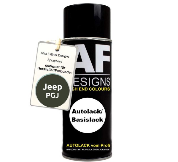 Für Jeep PGJ Jeep Green Metallic Spraydose Basislack Sprühdose 400ml