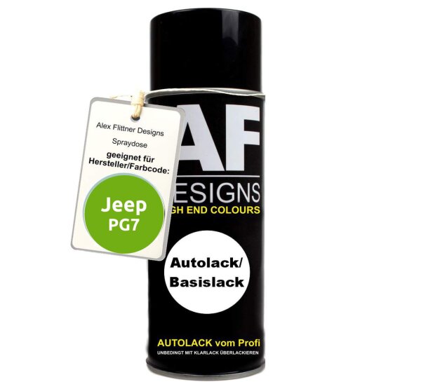 Für Jeep PG7 Stryker Green Pearl Spraydose Basislack Sprühdose 400ml