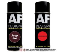 Spraydose für Jeep 646 Black Matt Metallic Basislack...