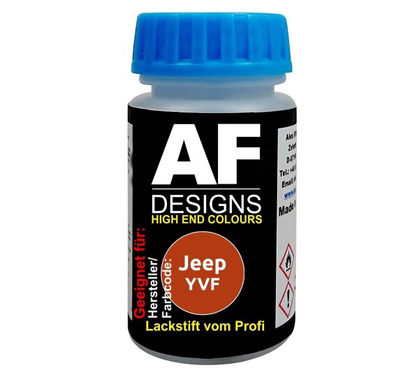 Lackstift für Jeep YVF Prowler Orange Perl Metallic schnelltrocknend Tupflack Autolack
