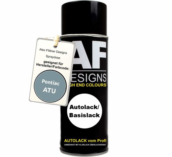 Für Pontiac ATU Iceberg Pearl Spraydose Basislack Sprühdose 400ml
