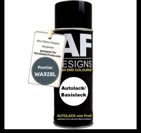 Für Pontiac WA928L Stealth Metallic Spraydose Basislack Sprühdose 400ml