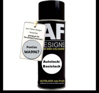 Für Pontiac WA9967 Sparkle Silver Metallic Spraydose Basislack Sprühdose 400ml