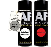 Spraydose für Pontiac WA9781 Light Gray Basislack...