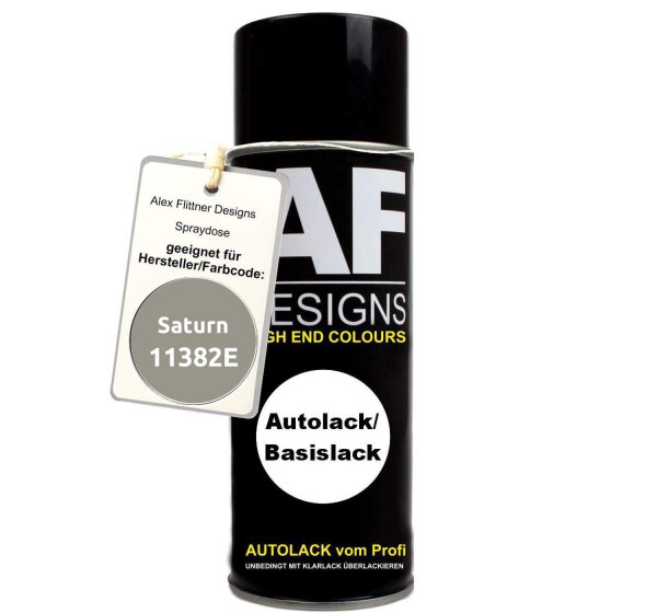 Für Saturn 11382E Pewter Metallic Spraydose Basislack Sprühdose 400ml