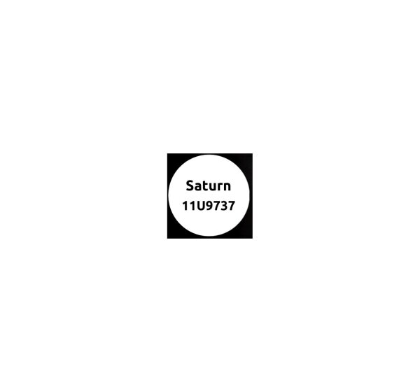 Für Saturn 11U9737 White Spraydose Basislack Sprühdose 400ml