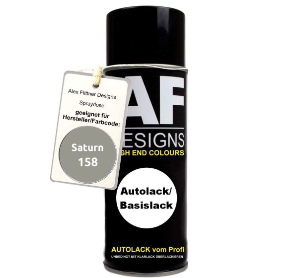 Für Saturn 158 Auster Metallic Spraydose Basislack Sprühdose 400ml