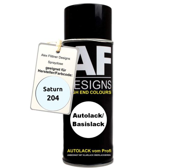 Für Saturn 204 Iceberg Spraydose Basislack Sprühdose 400ml