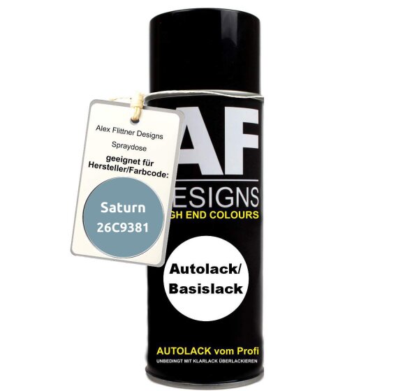 Für Saturn 26C9381 Light Sapphire Blue Metallic Spraydose Sprühdose 400ml