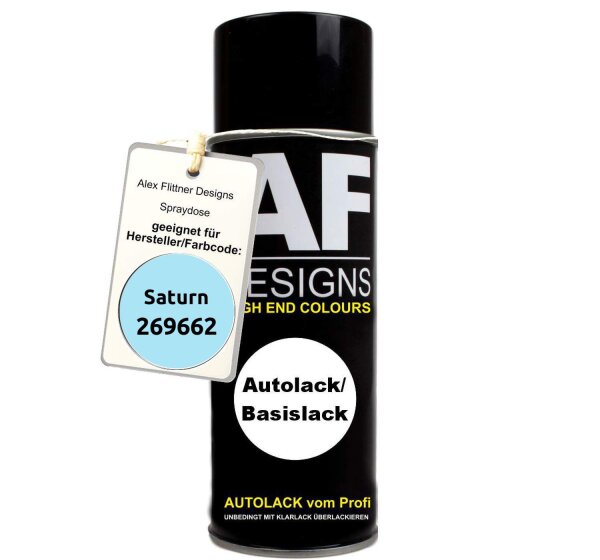 Für Saturn 269662 Pastel Blue Spraydose Basislack Sprühdose 400ml