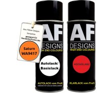 Autolack Spraydose Set für Saturn WA9417 Dark Orange...