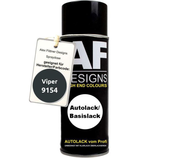 Für Viper 9154 Carbon Black Metallic Spraydose Basislack Sprühdose 400ml
