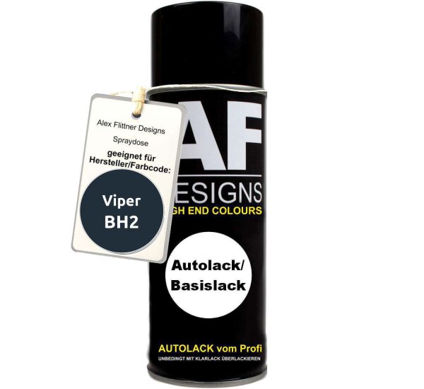 Für Viper BH2 Dark Blue Pearl Spraydose Basislack Sprühdose 400ml