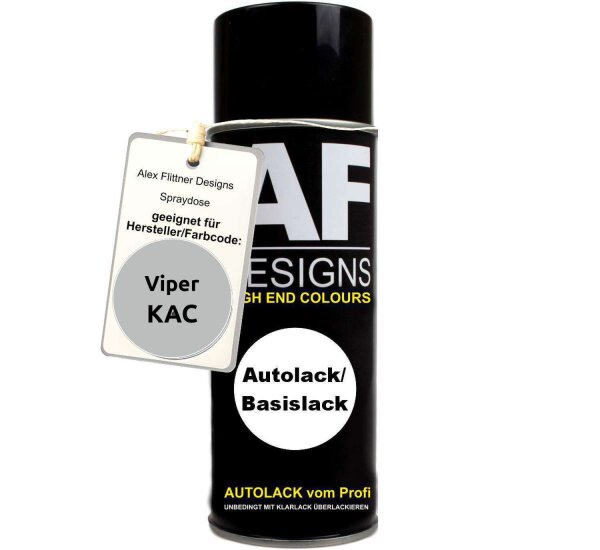 Für Viper KAC Light Silver Star Metallic Spraydose Basislack Sprühdose 400ml