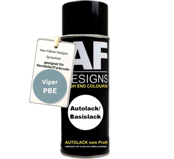 Für Viper PBE Butane Light Blue Pearl Metallic Spraydose Sprühdose 400ml